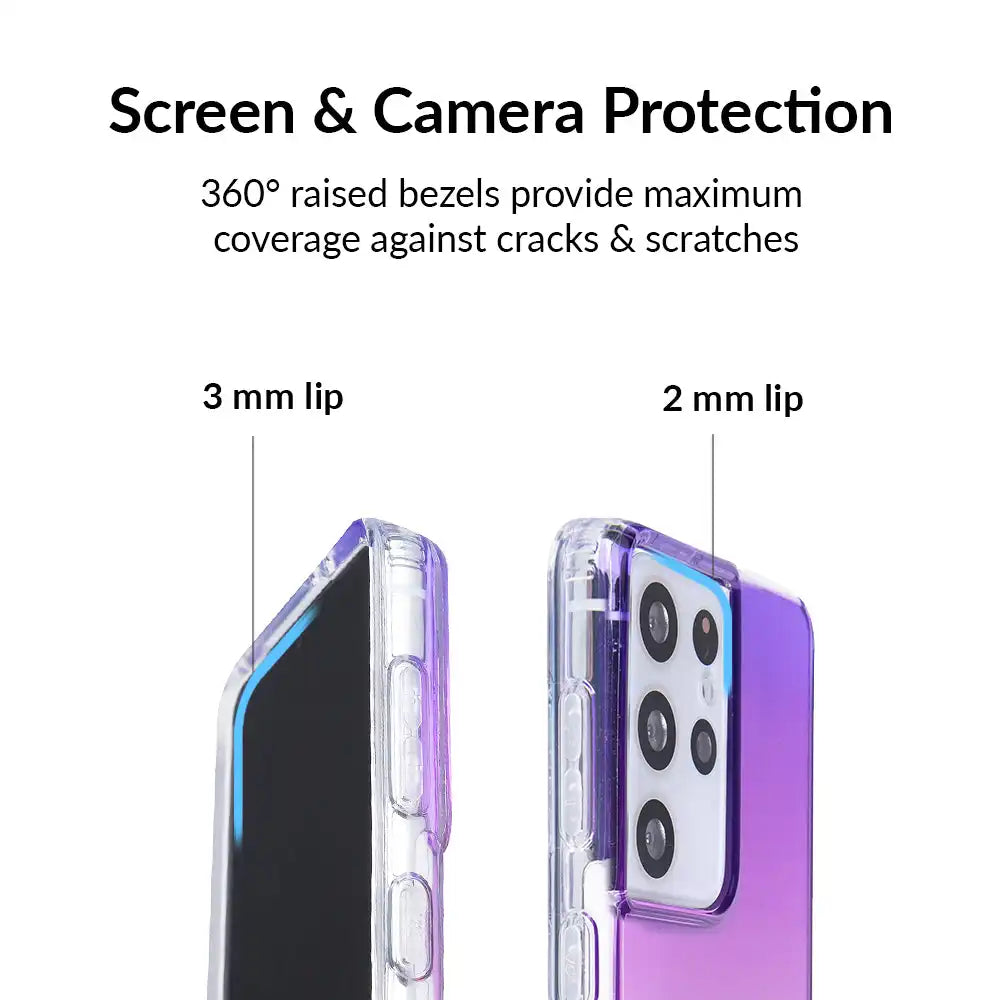 Violet Ombre Samsung Case