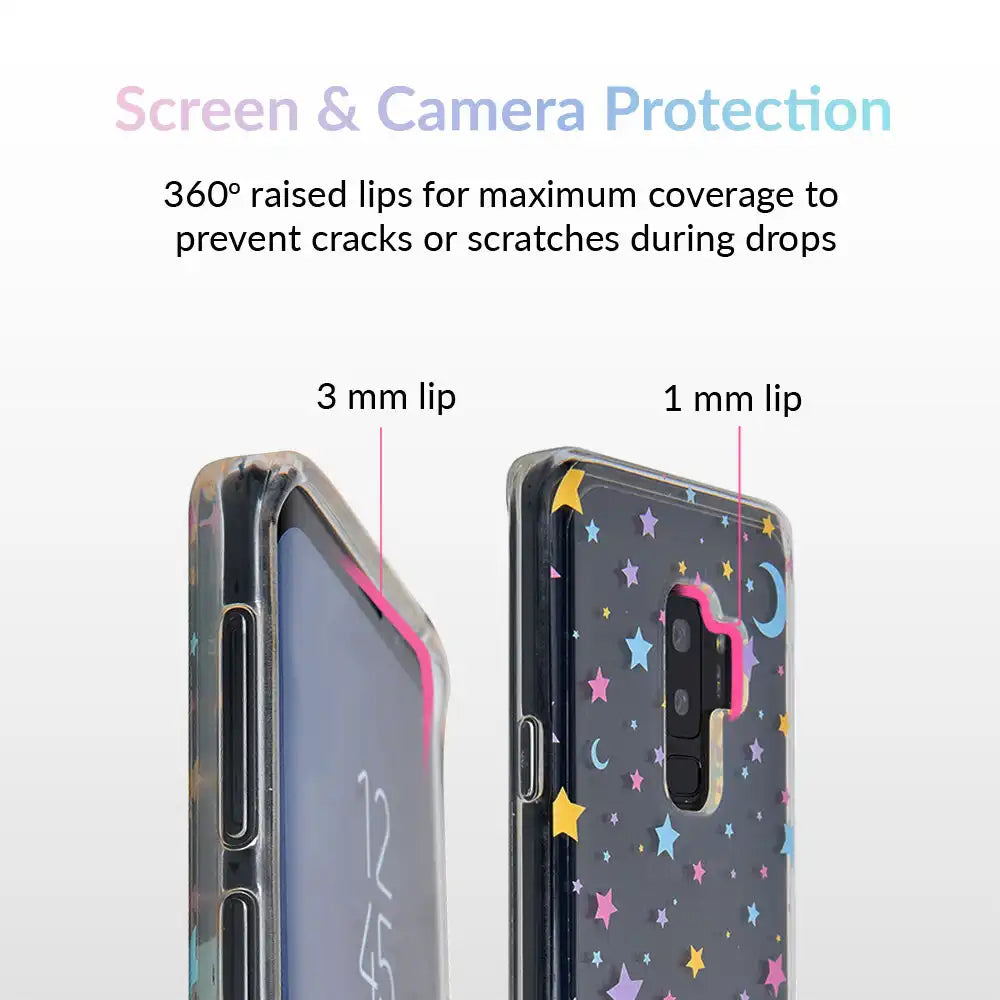 Pastel Starry Night Clear Samsung Case