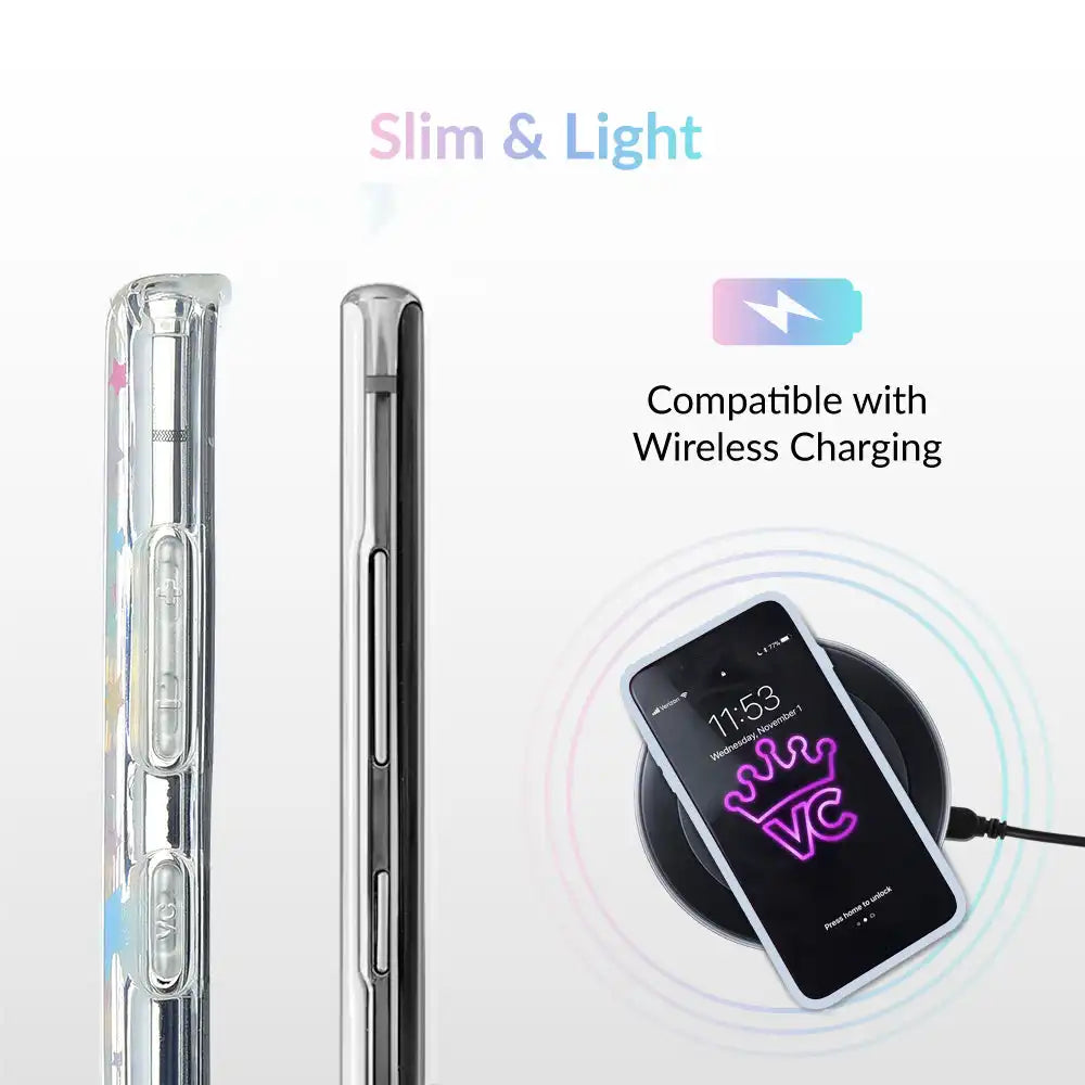 Pastel Starry Night Clear Samsung Case