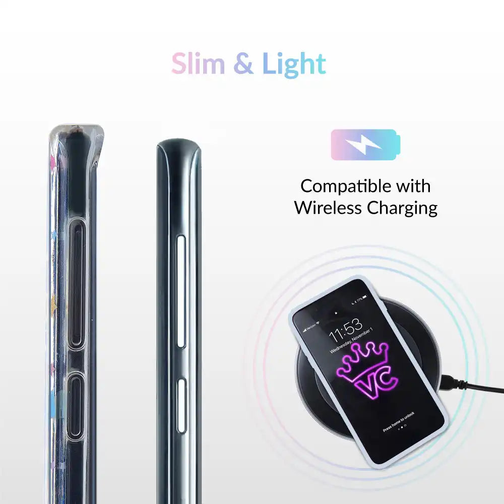 Pastel Starry Night Clear Samsung Case