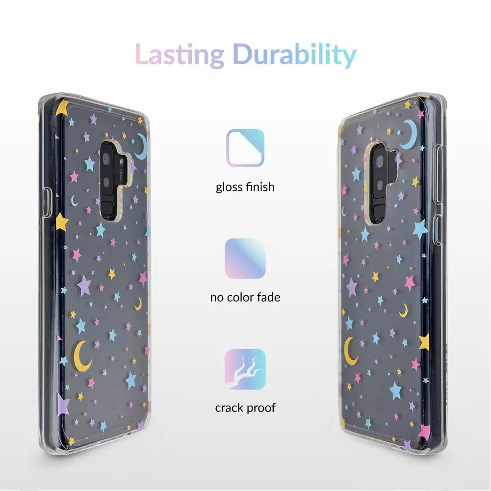 Pastel Starry Night Clear Samsung Case