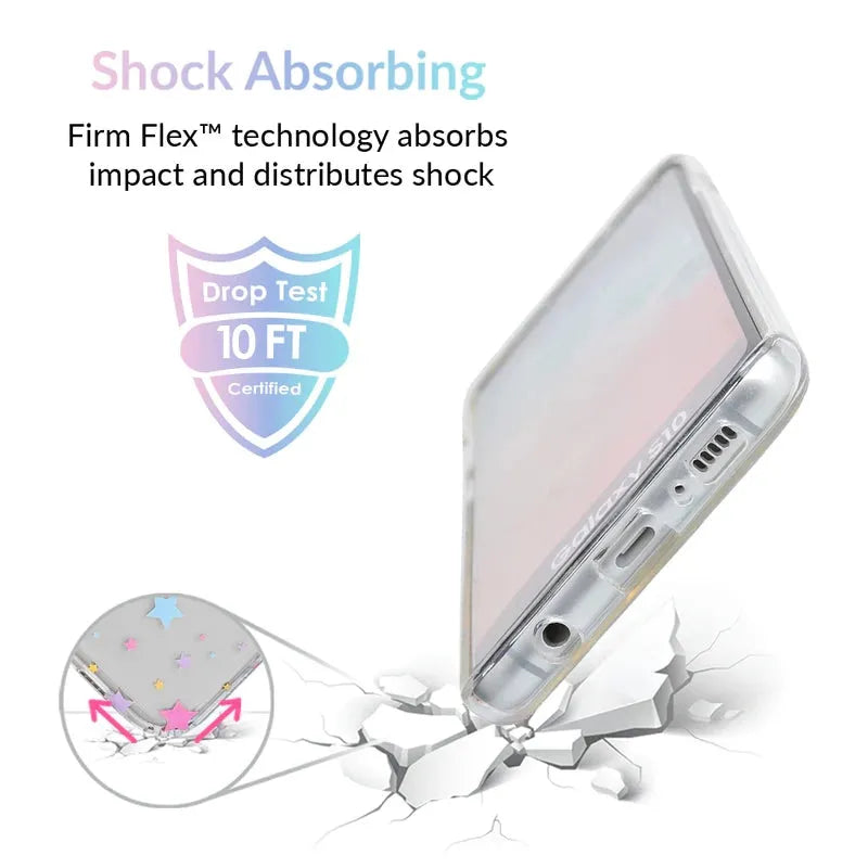 Pastel Starry Night Clear Samsung Case