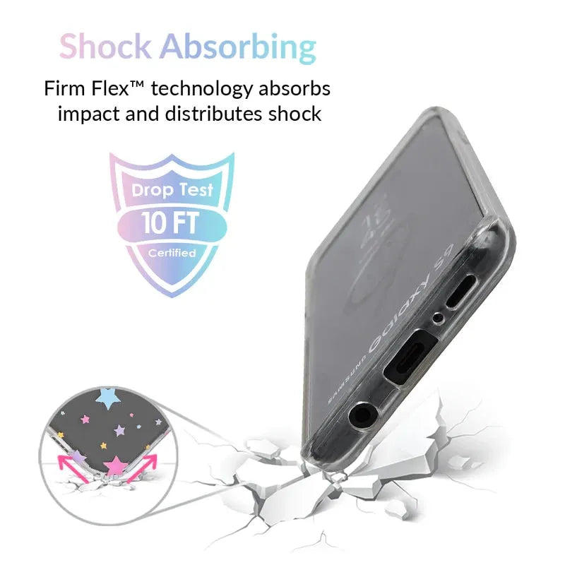 Pastel Starry Night Clear Samsung Case