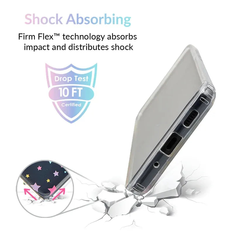 Pastel Starry Night Clear Samsung Case