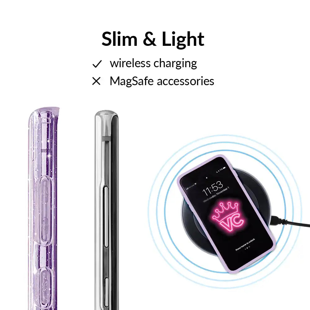 Lilac Stardust Samsung Case