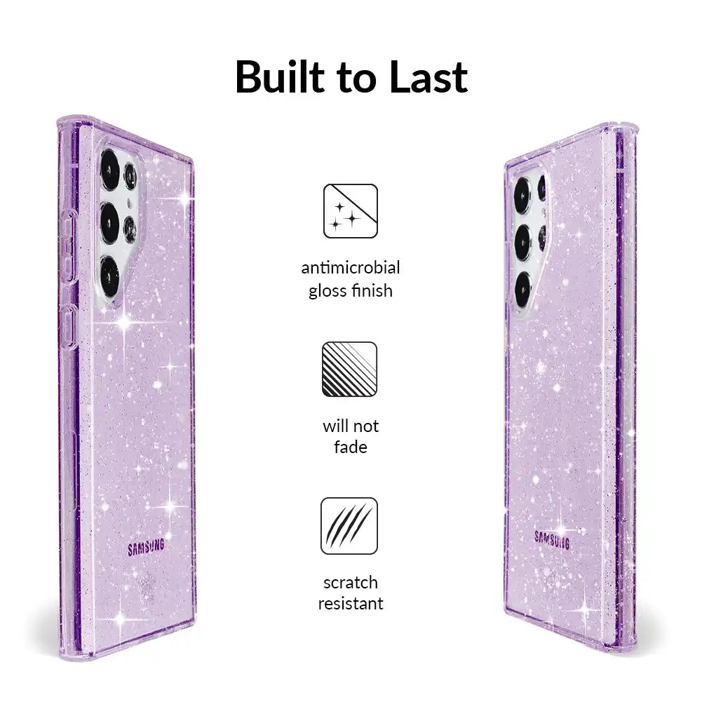 Lilac Stardust Samsung Case