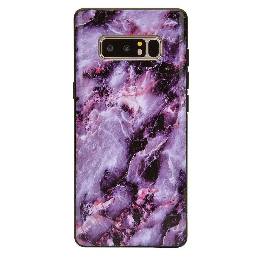 Purple Stone Marble Samsung Galaxy Case