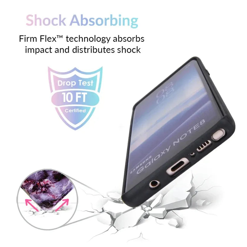 Purple Stone Marble Samsung Galaxy Case