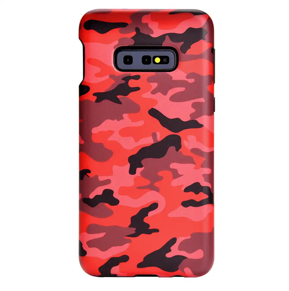 Red Camo Samsung Galaxy Case