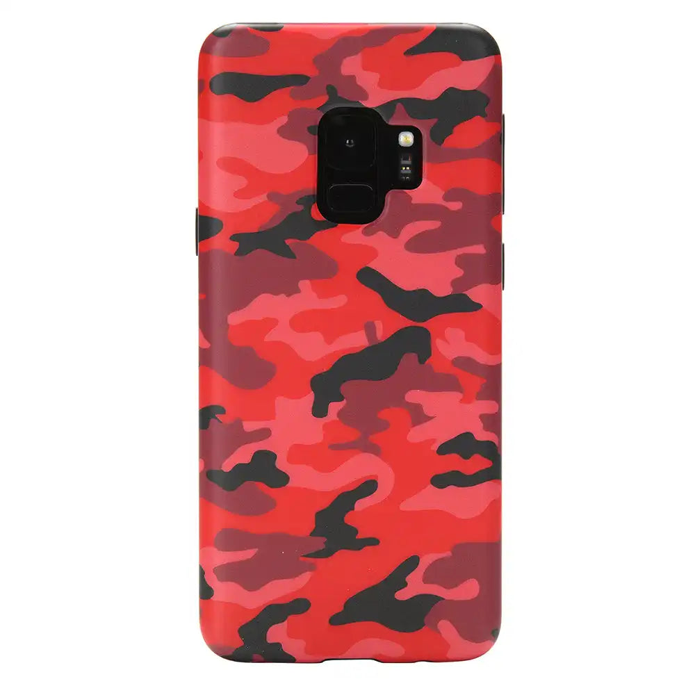 Red Camo Samsung Galaxy Case
