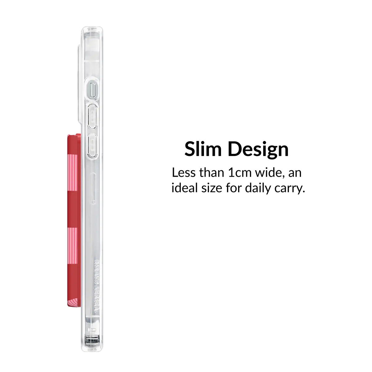 Rose Vibe Checkered Magsafe Wallet