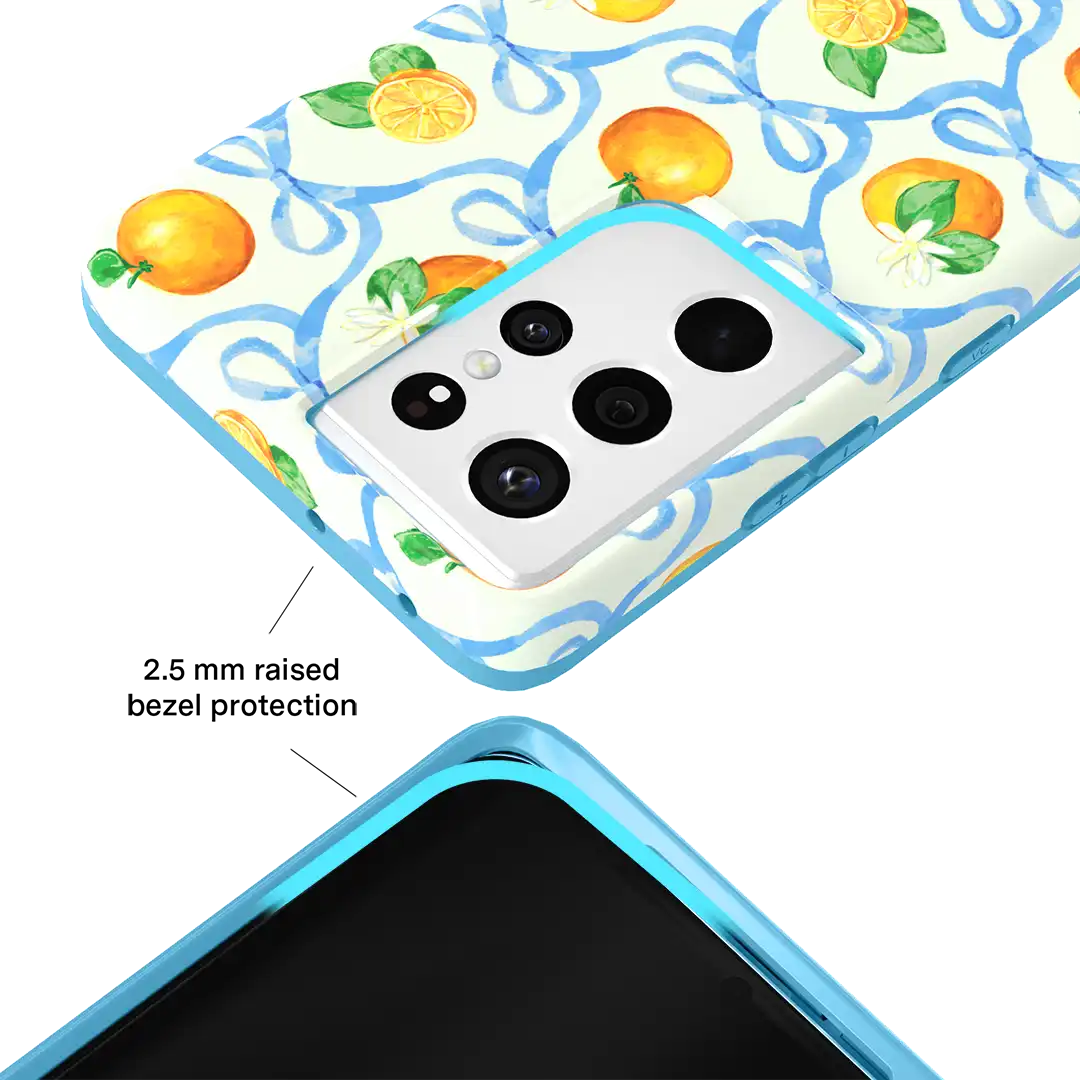 Orange Blossom Samsung Case