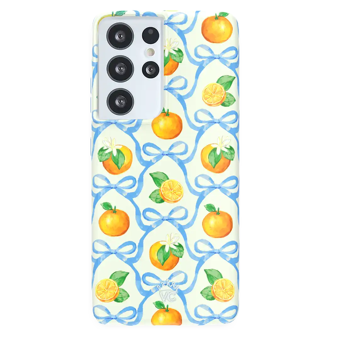 Orange Blossom Samsung Case