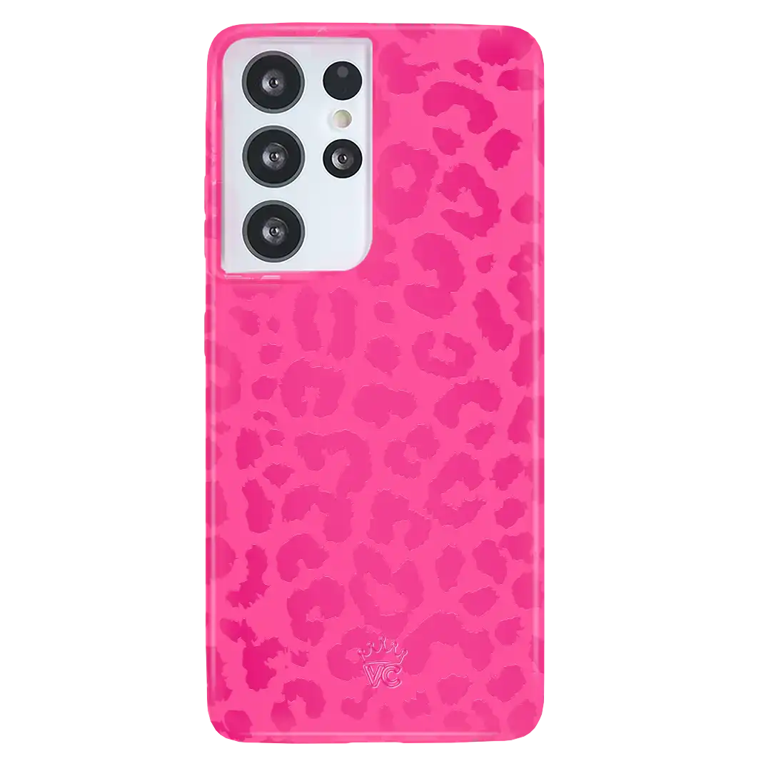 Even Hotter Pink Leopard Samsung Case
