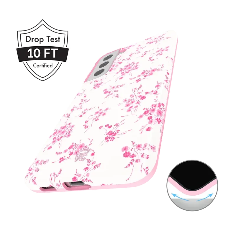 French Rose Floral Samsung Case
