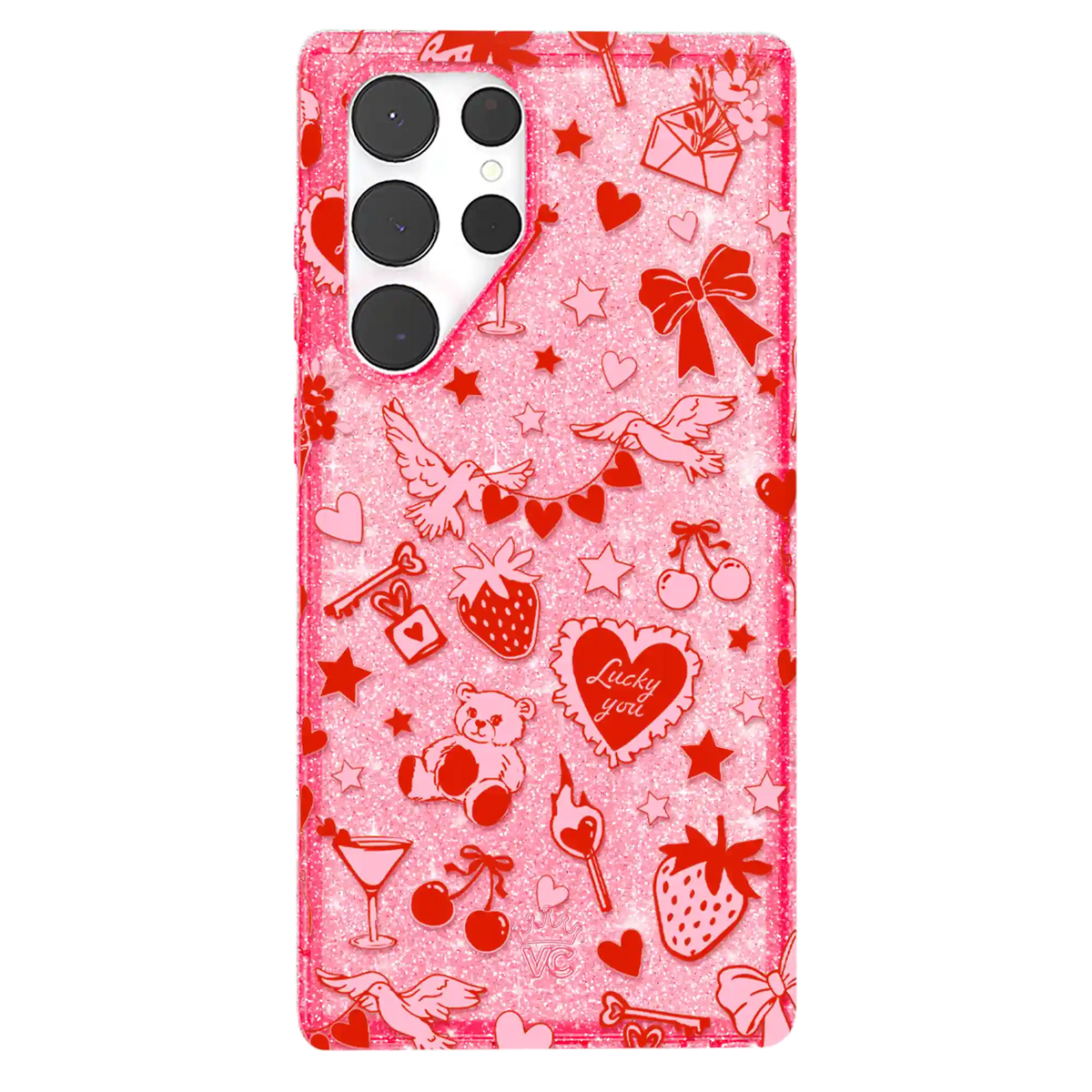 Be Mine Glitter Samsung Case