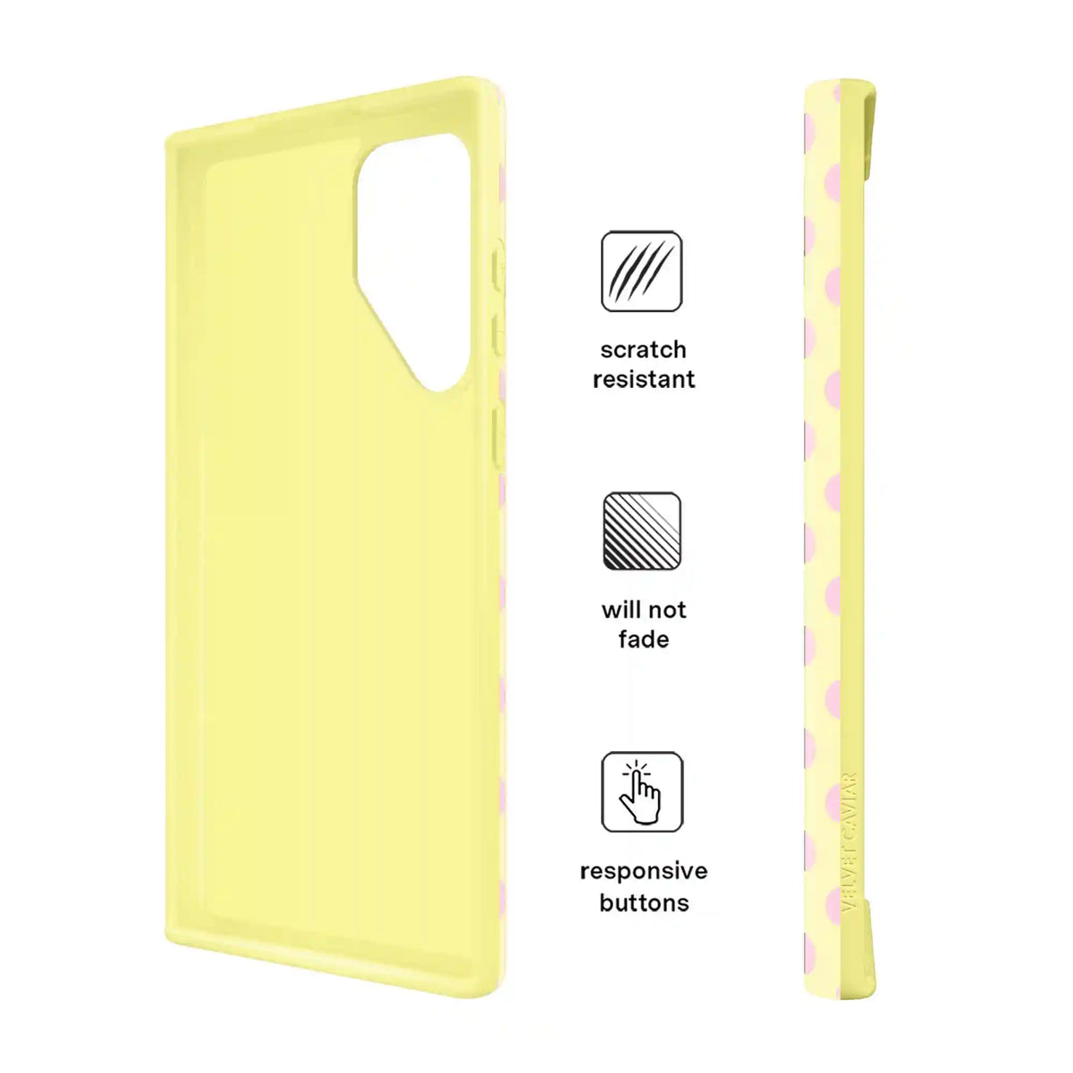 Buttercream Polka Dot Samsung Case