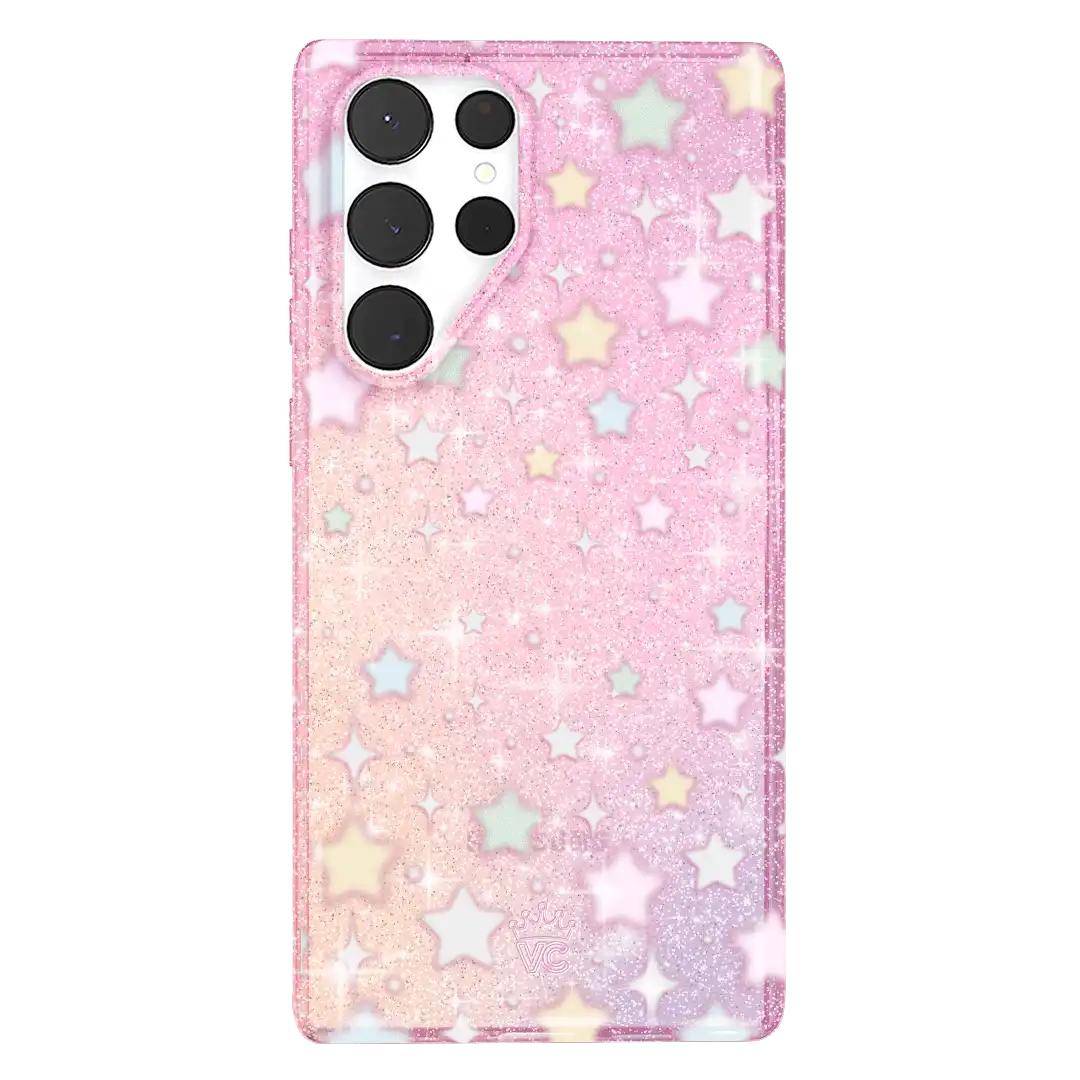 Falling Star Glitter Samsung Case