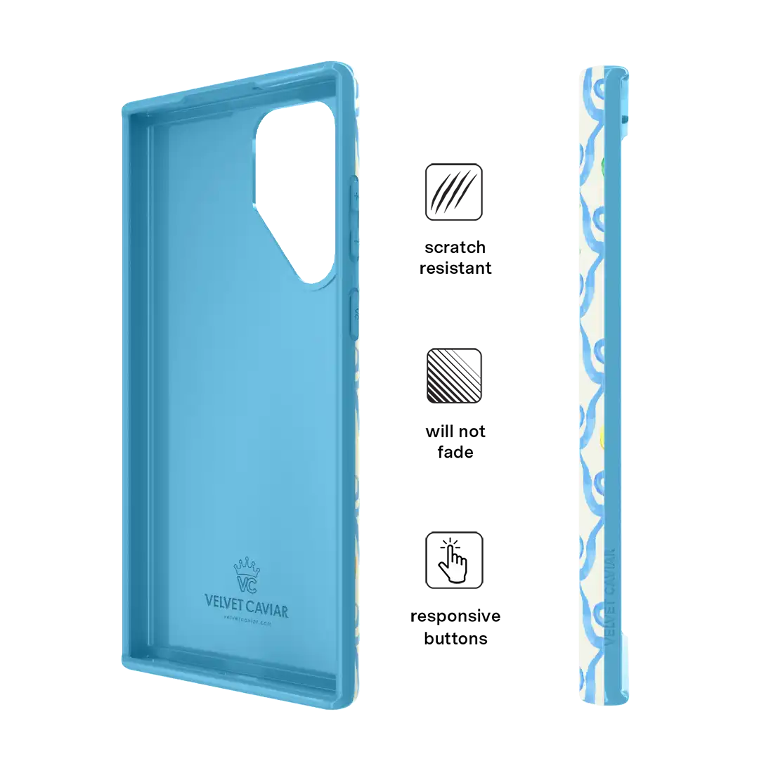 Orange Blossom Samsung Case
