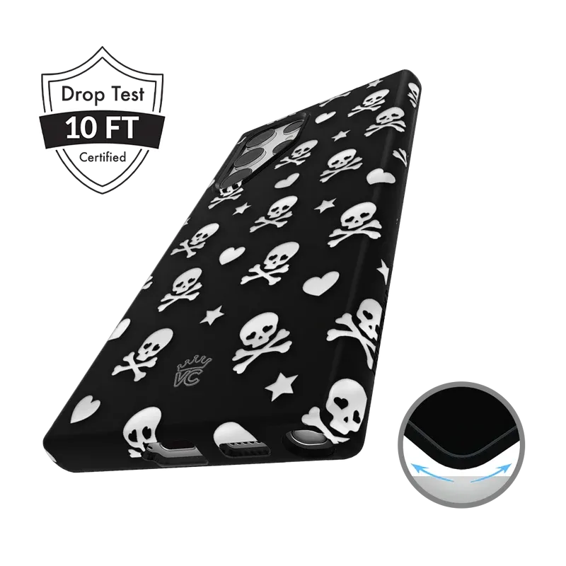 Chrome Skulls Samsung Case