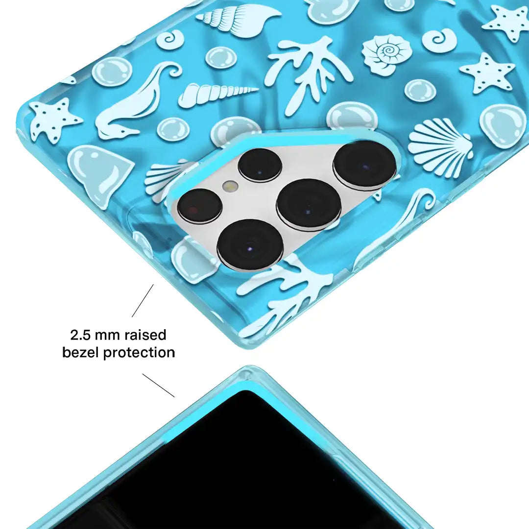 Aquamarine Holo Samsung Case