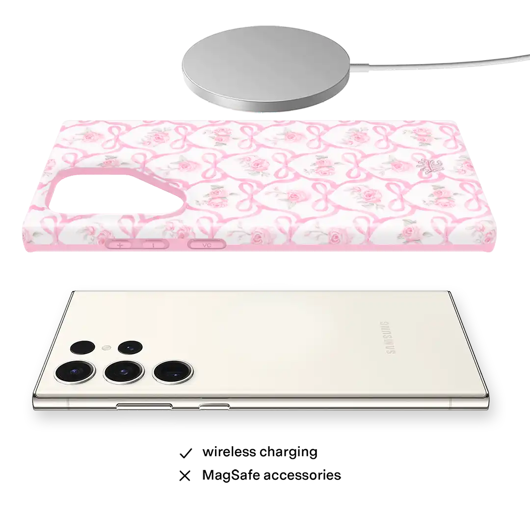 Lovely Pink Bows Samsung Case