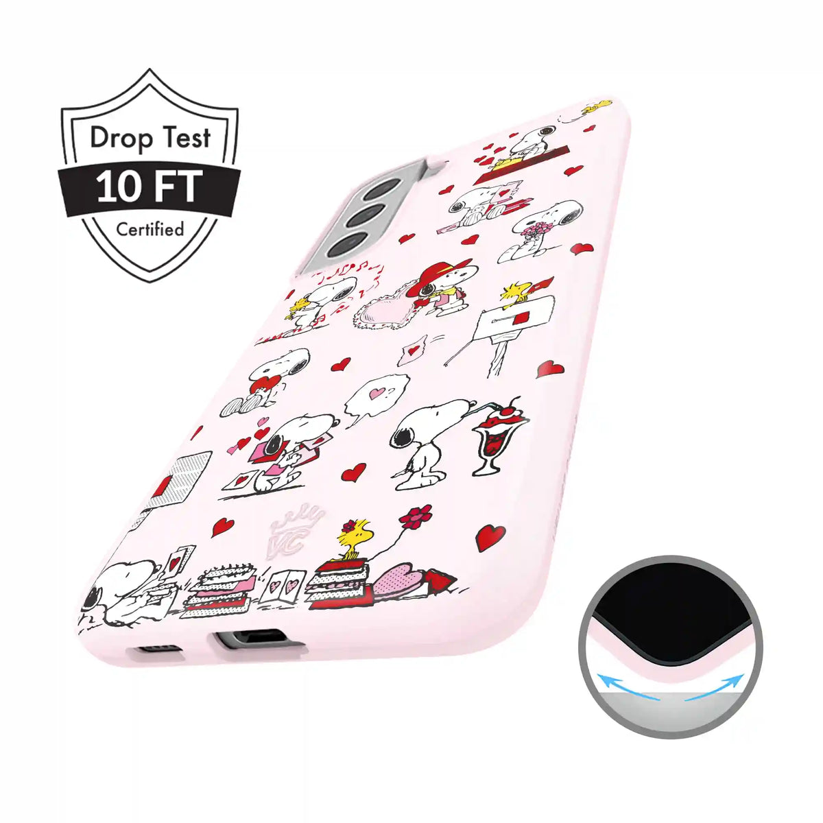 Snoopy Lovely Moods Samsung Case