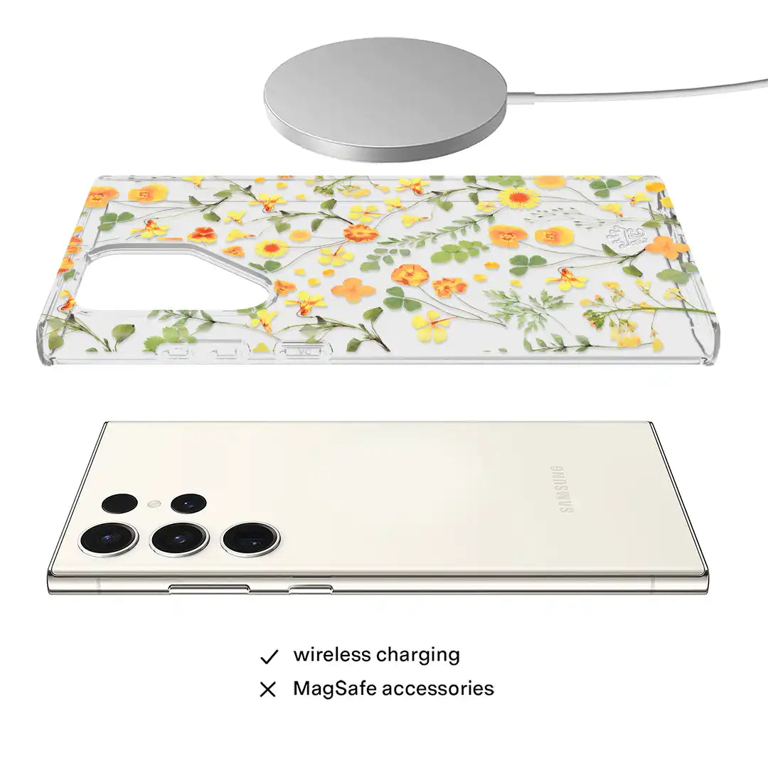 Whimsical Floral Samsung Case