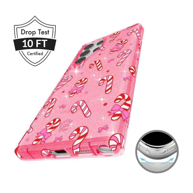 Pink Peppermint Princess Samsung Case