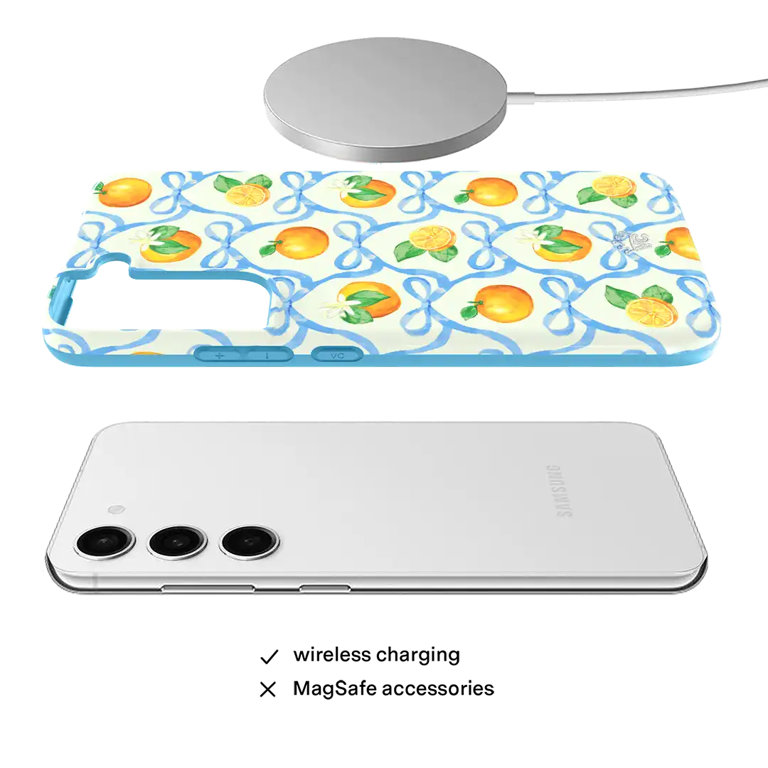Orange Blossom Samsung Case