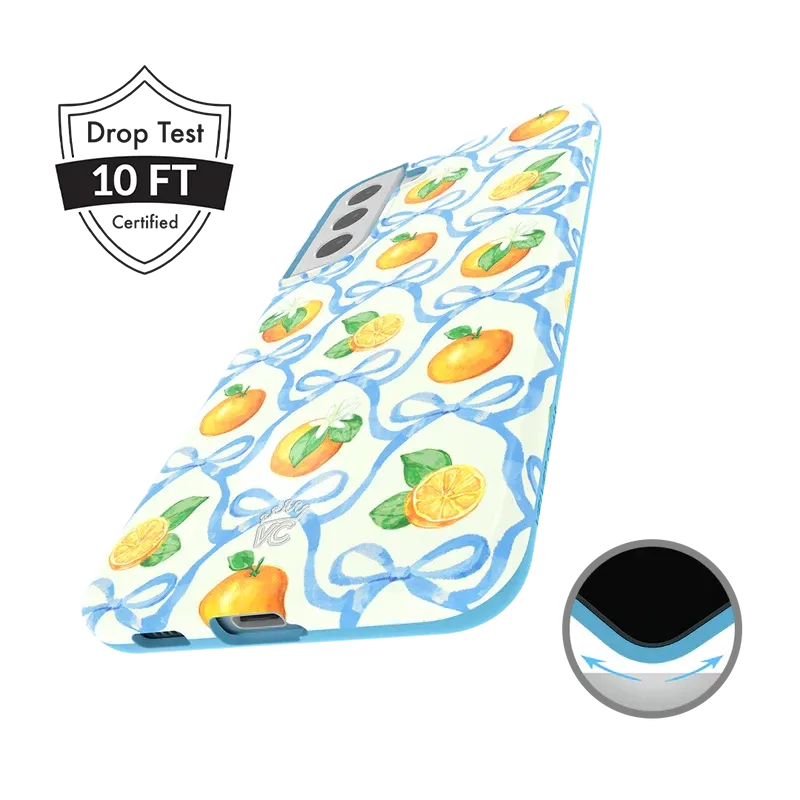 Orange Blossom Samsung Case