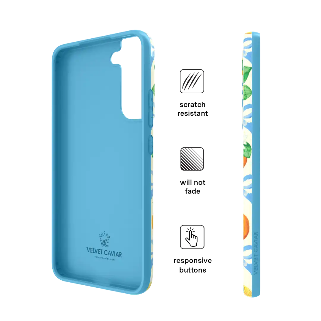 Orange Blossom Samsung Case