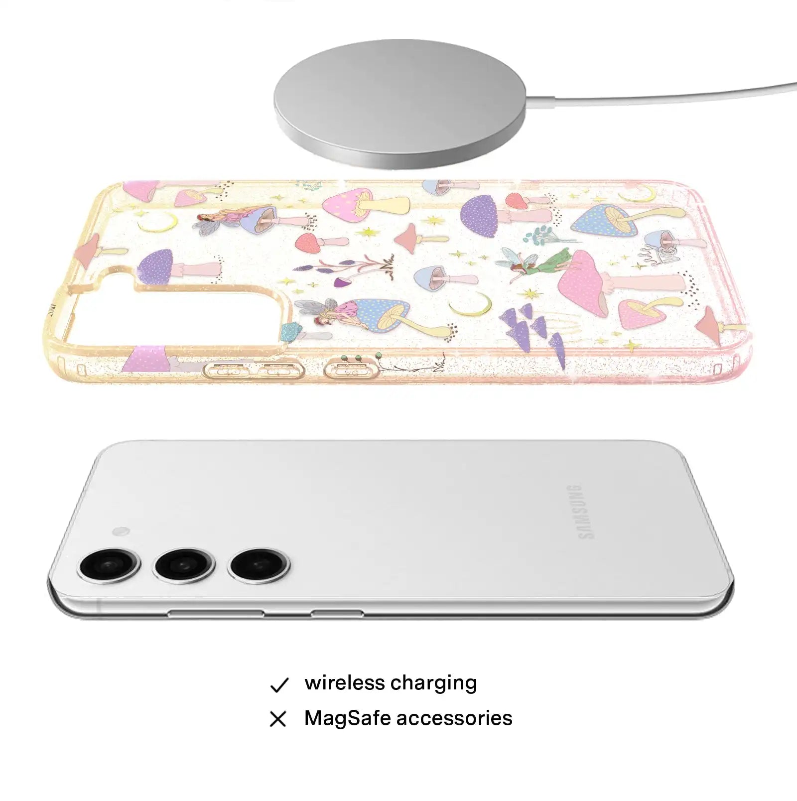 Enchanted Mushrooms Samsung Case