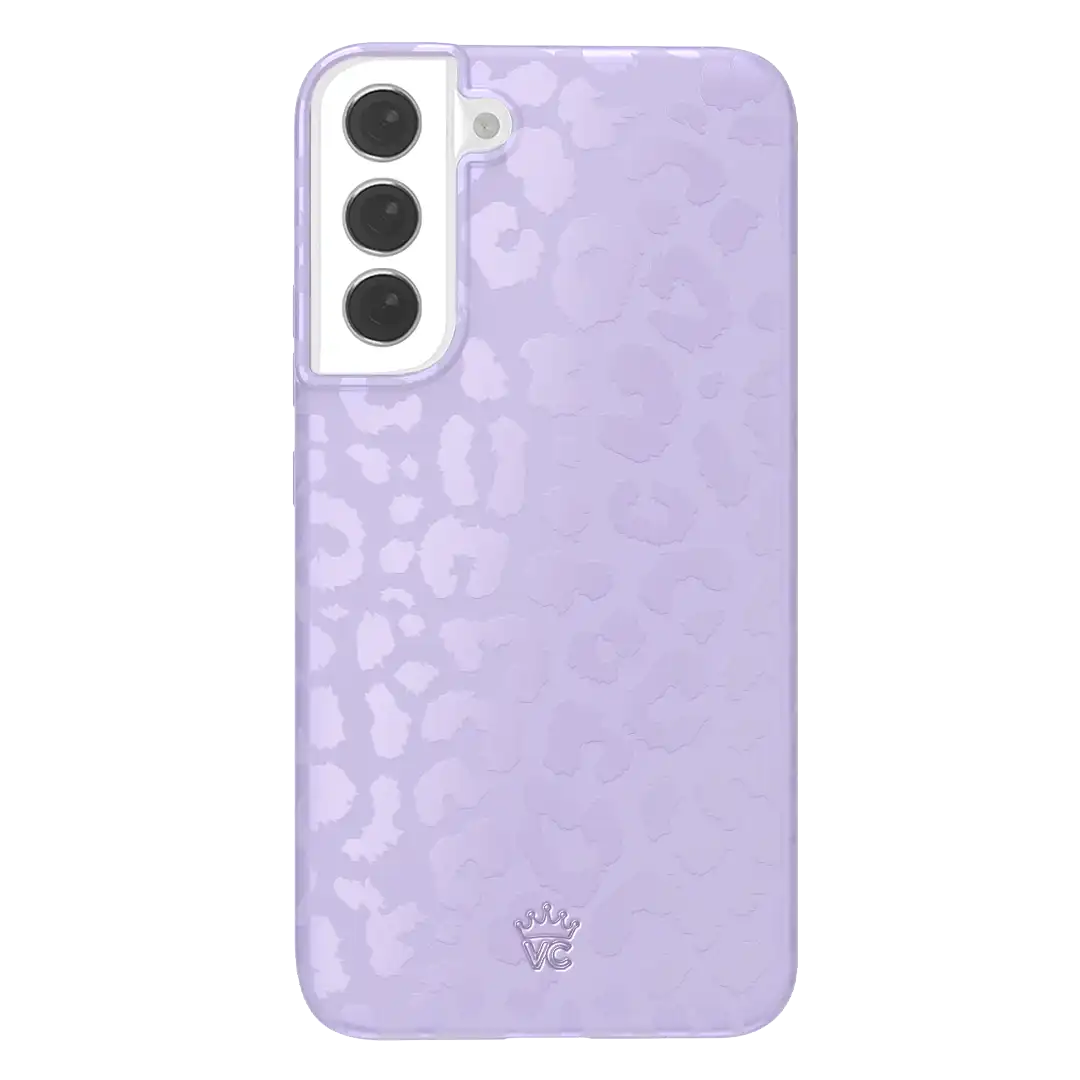 Lilac Leopard Samsung Case