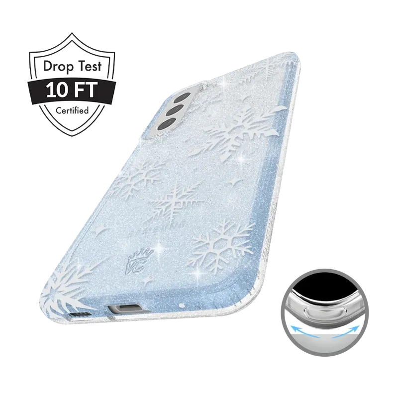 Snow Angel Glitter Samsung Case