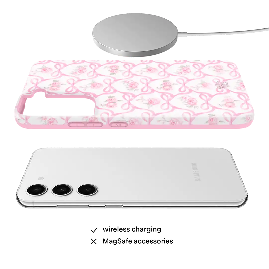 Lovely Pink Bows Samsung Case