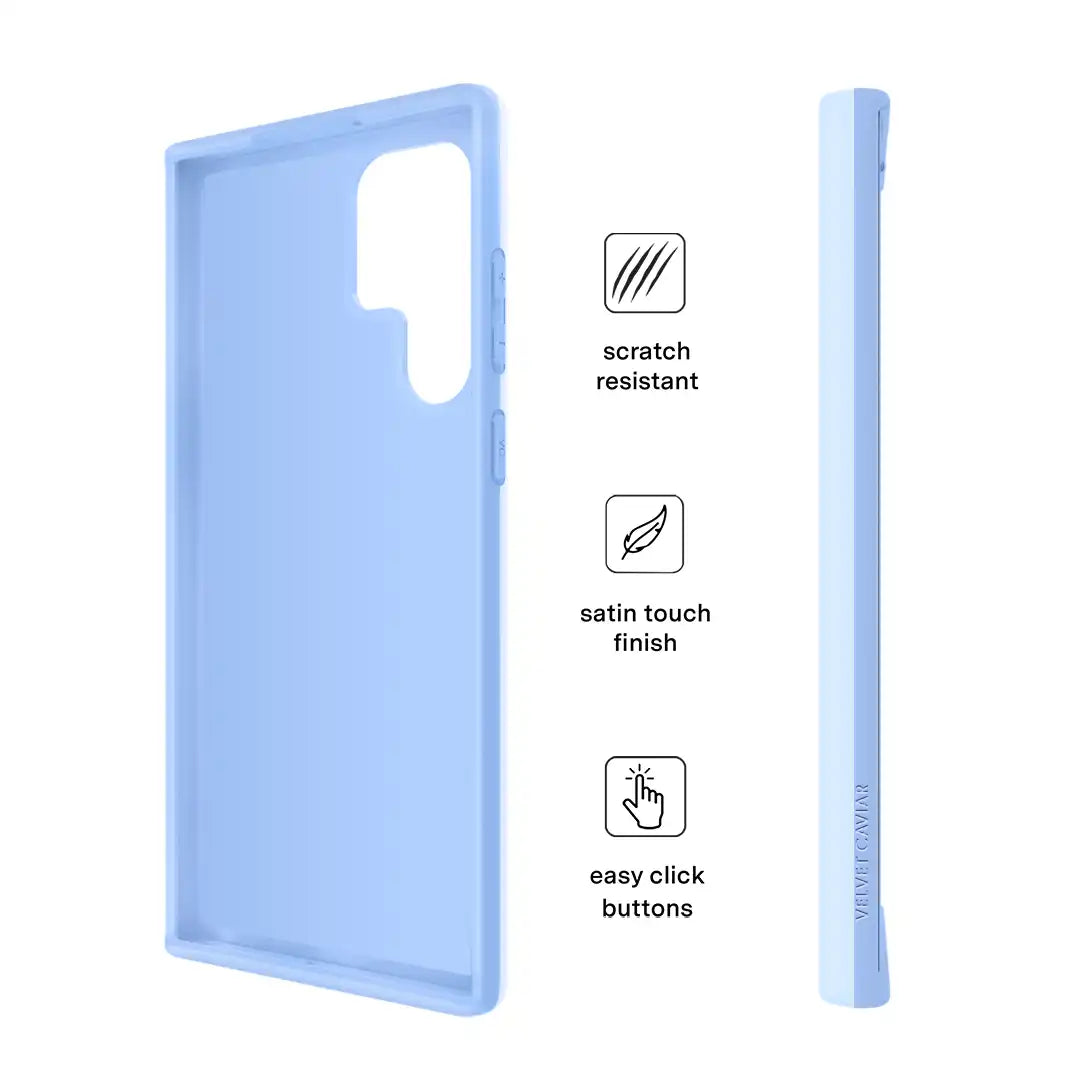 Cotton Candy Blue Samsung Case