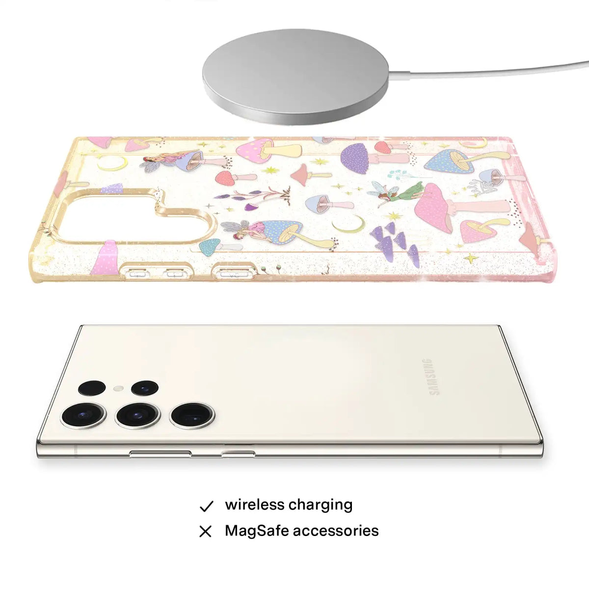 Enchanted Mushrooms Samsung Case