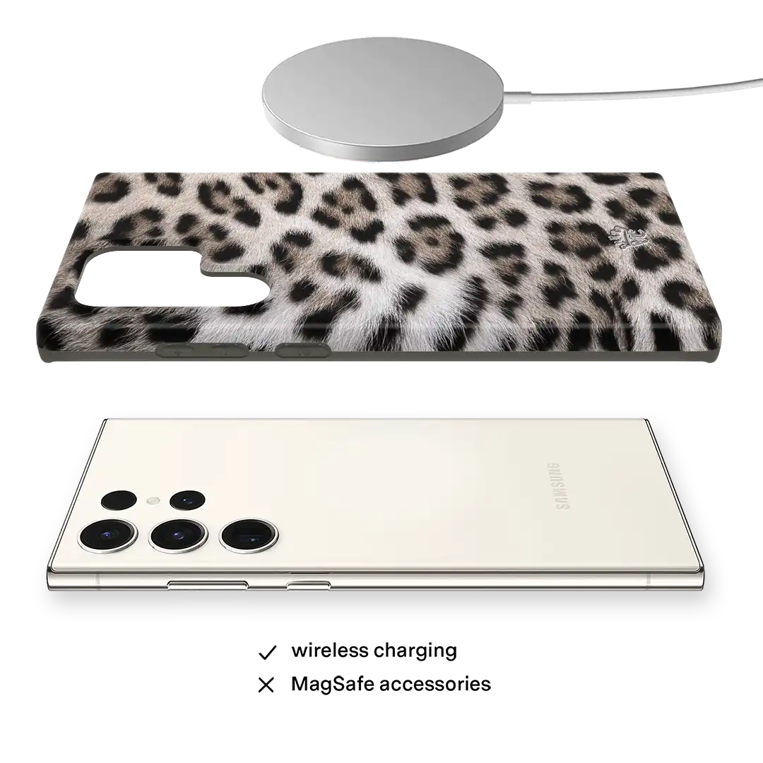 Arctic Leopard Samsung Case