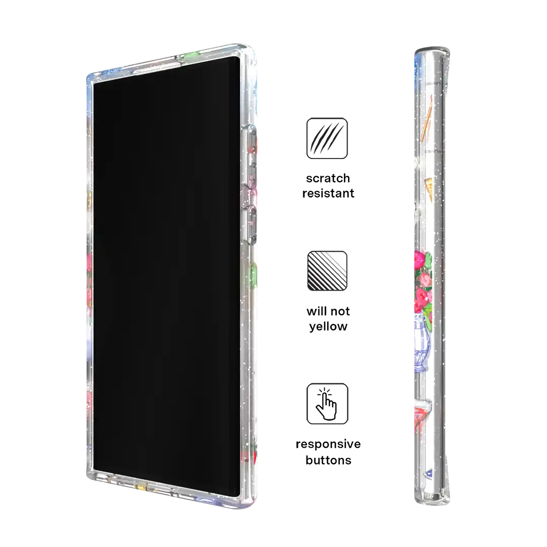 Dolce Vita Glitter Samsung Case