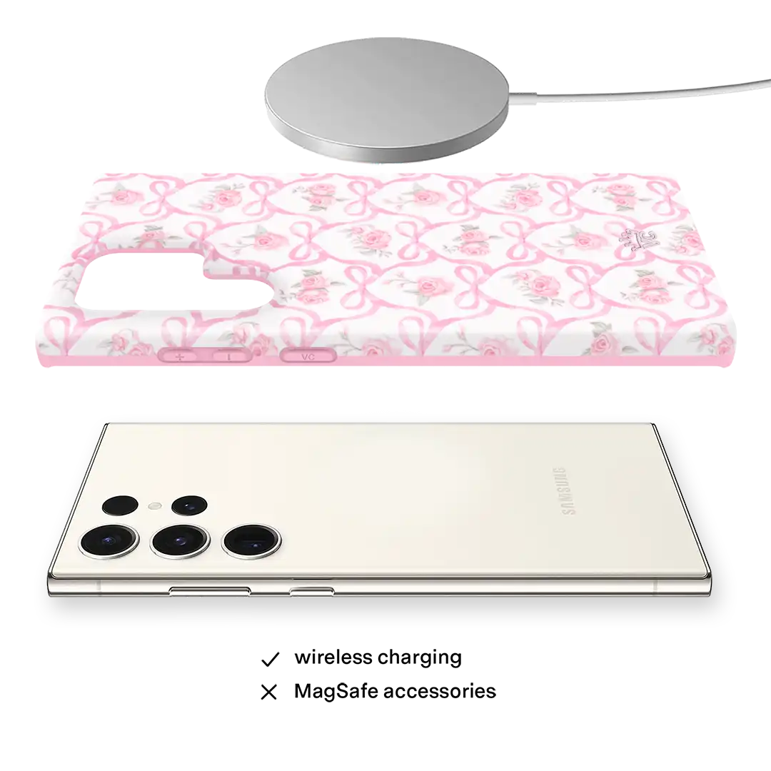 Lovely Pink Bows Samsung Case