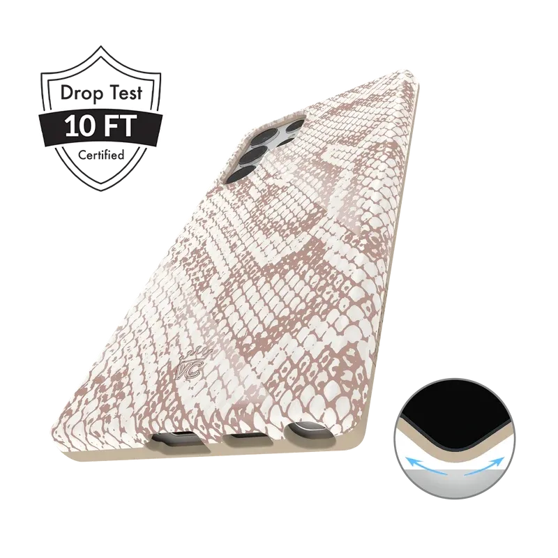 Nude Python Samsung Case