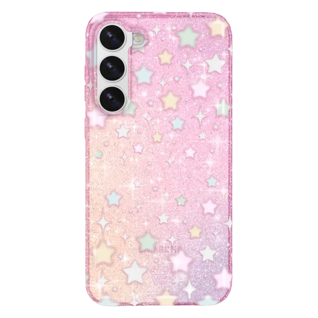 Falling Star Glitter Samsung Case