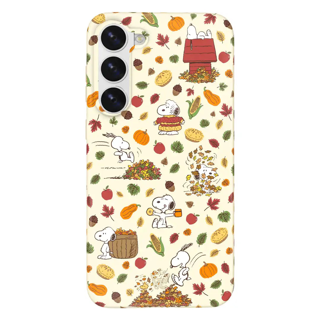 Snoopy Autumn Leaves Samsung Case
