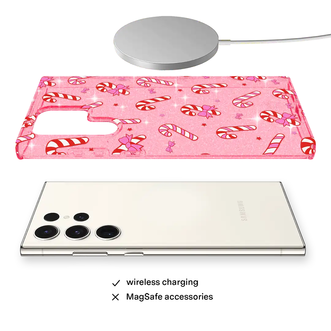 Pink Peppermint Princess Samsung Case