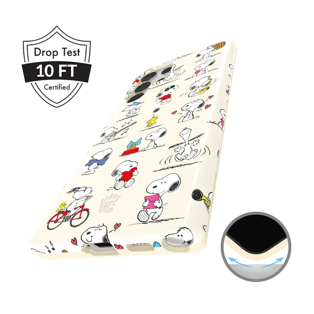 Snoopy Moods Samsung Case