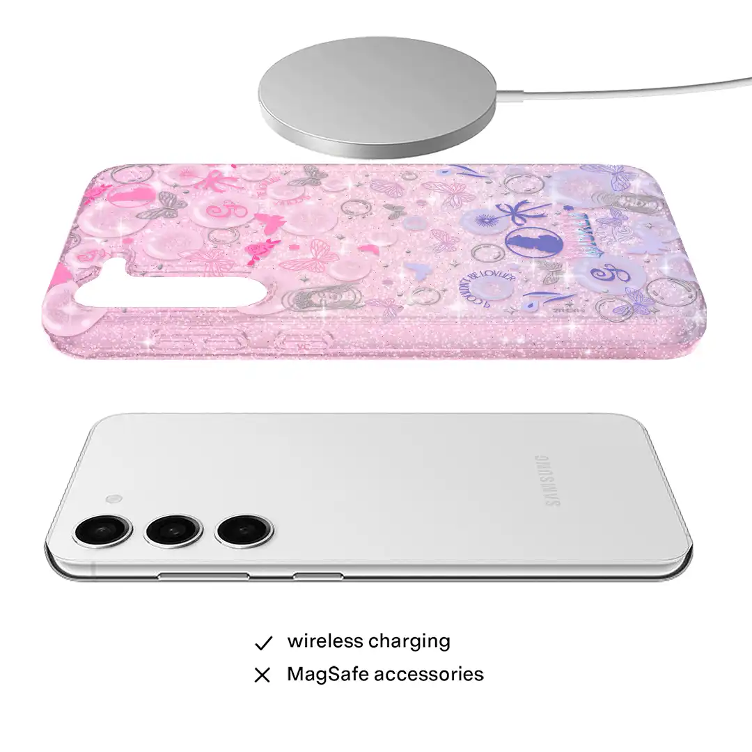 Wicked Glinda’s Bubble Glitter Samsung Case