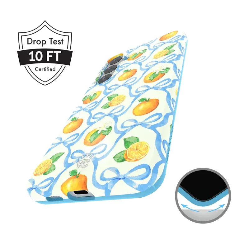Orange Blossom Samsung Case