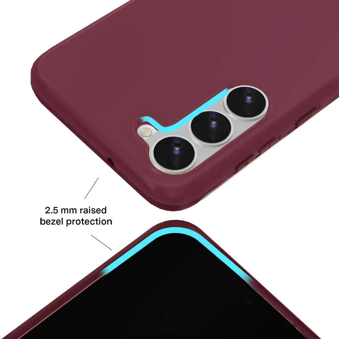 Burgundy 1990 Samsung Case