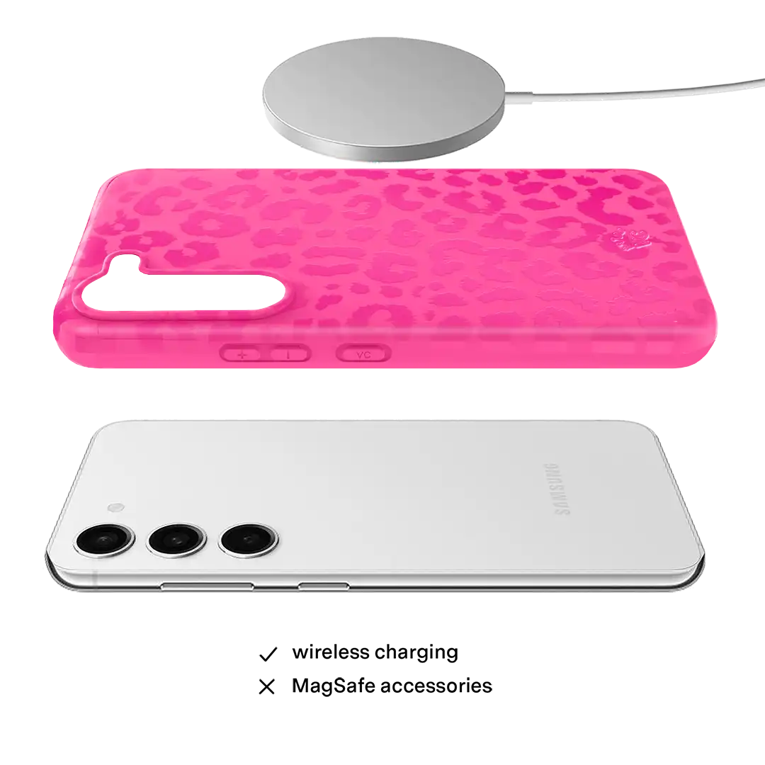 Even Hotter Pink Leopard Samsung Case